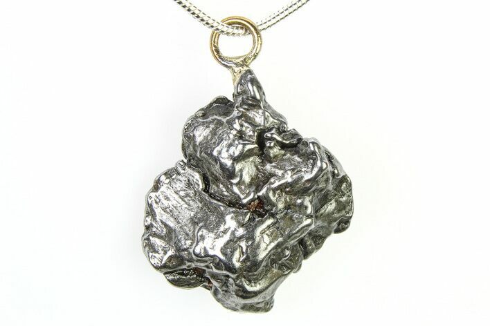 Campo del Cielo Iron Meteorite Pendant - Argentina #306696